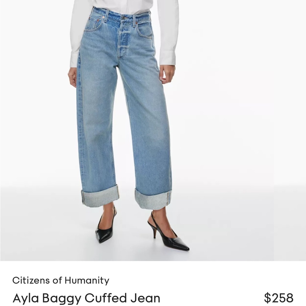 COH Ayla Baggy Cuffed Jean